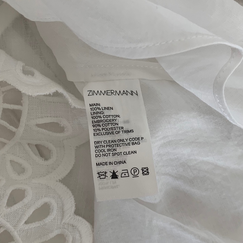 Nwt Zimmermann bellitude scalop dress - Picture 8 of 8